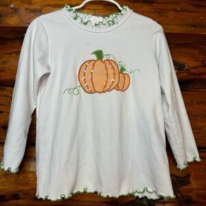 Secret Wishes Fall Pumpkin Long Sleeve Shirt‎ Size 3T